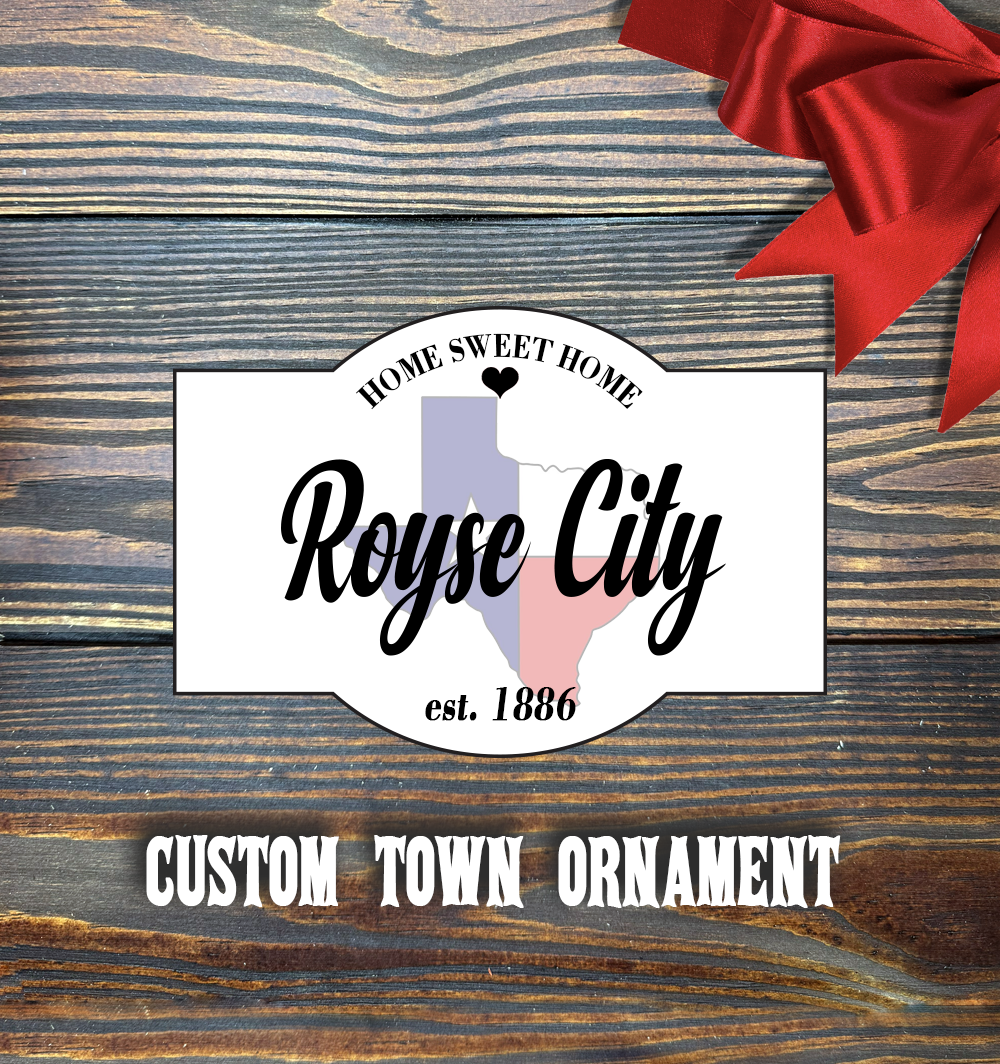 Town Holiday Ornament