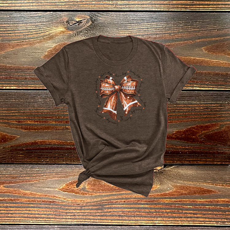Football Ribbon Game Day Tee
