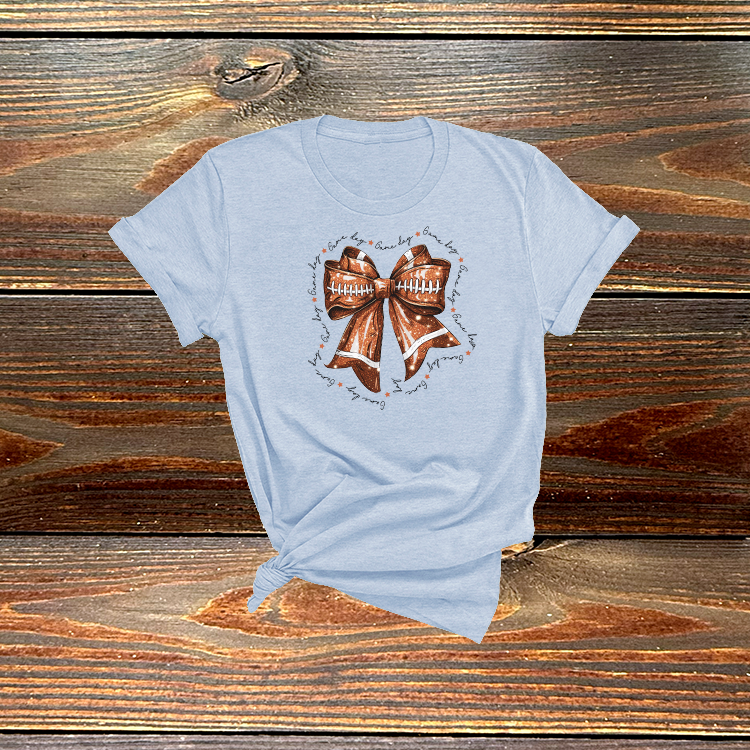 Football Ribbon Game Day Tee