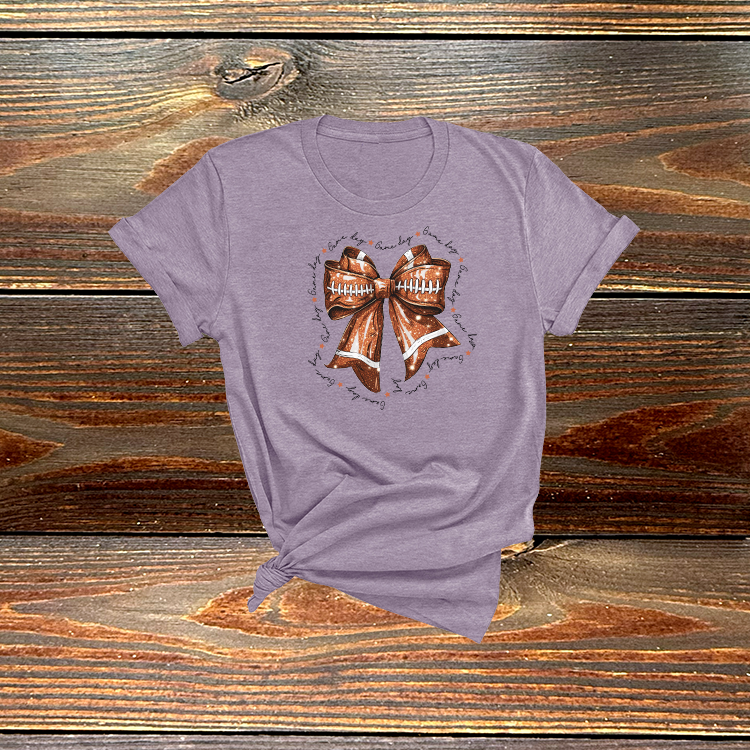 Football Ribbon Game Day Tee