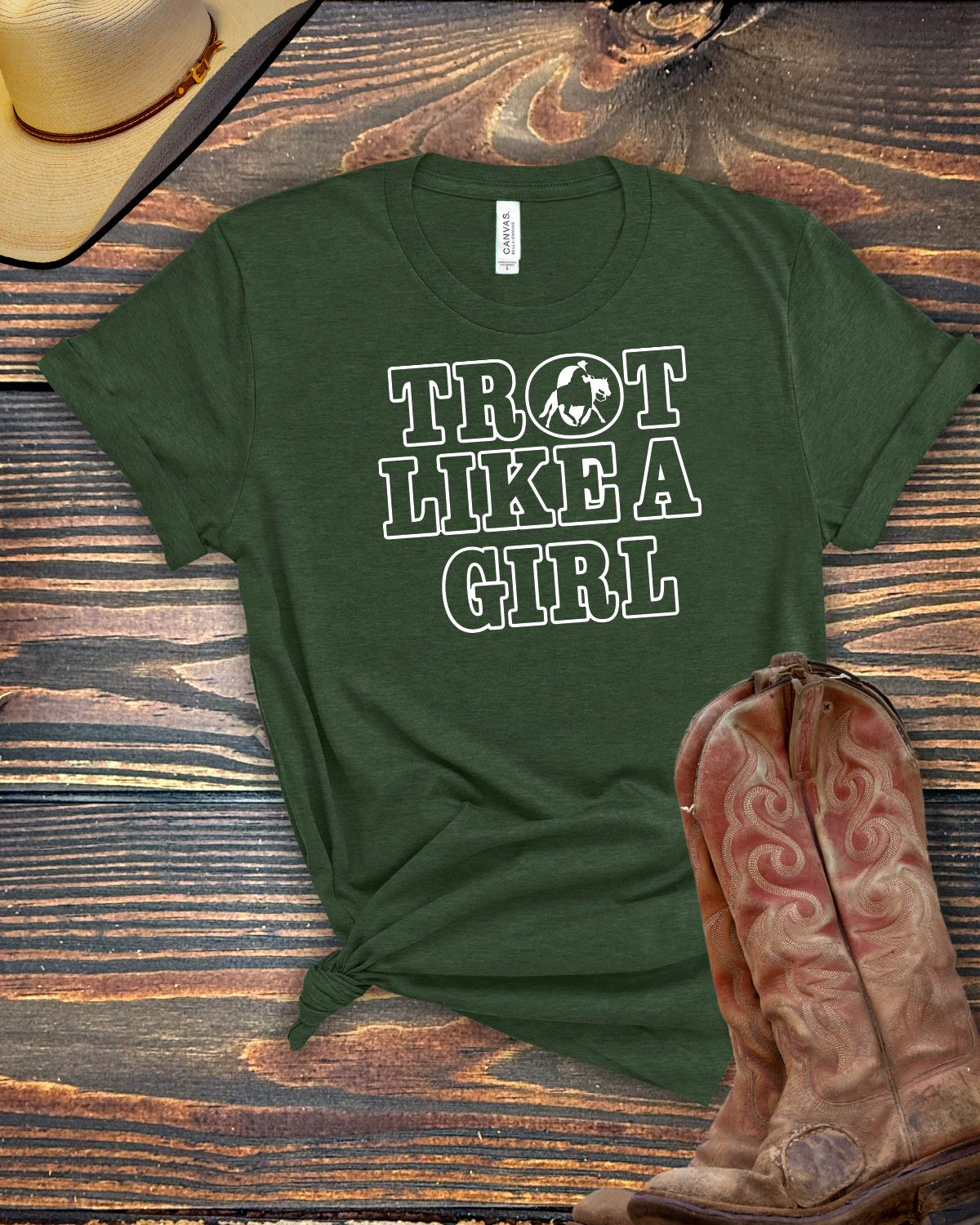 Trot Like A Girl - Western Edition