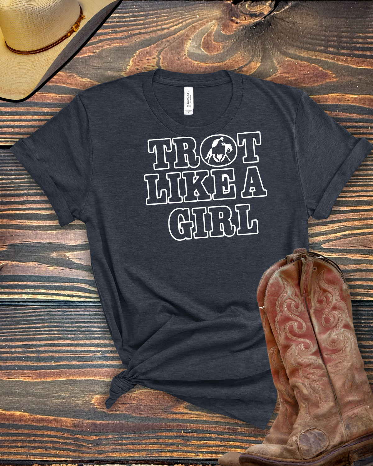 Trot Like A Girl - Western Edition