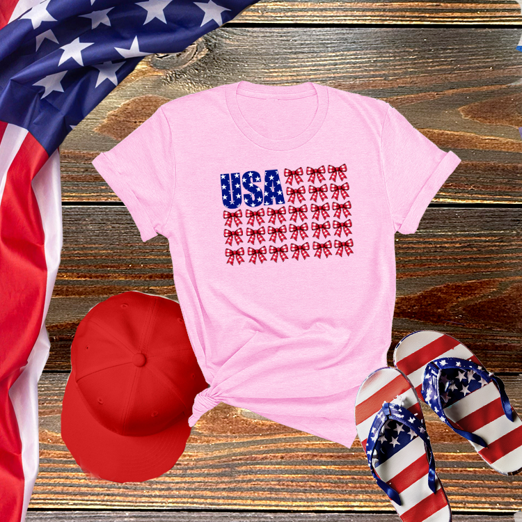 USA Flag of Patriotic Ribbons