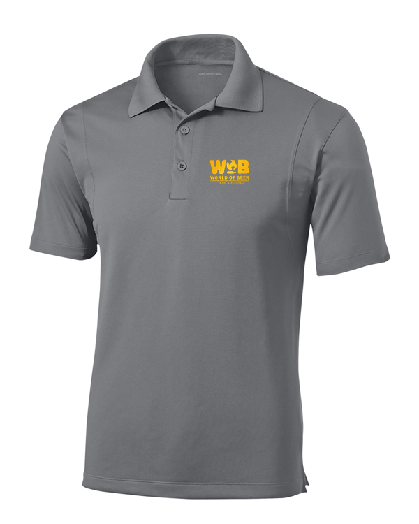 World of Beer Micropique Sport-Wick® Polo