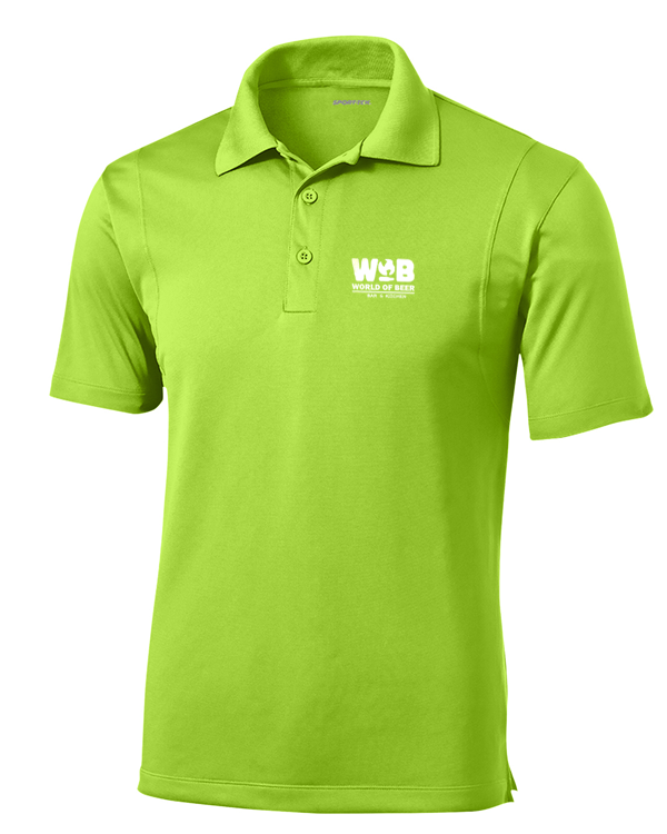 World of Beer Micropique Sport-Wick® Polo