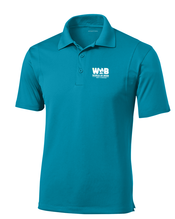 World of Beer Micropique Sport-Wick® Polo