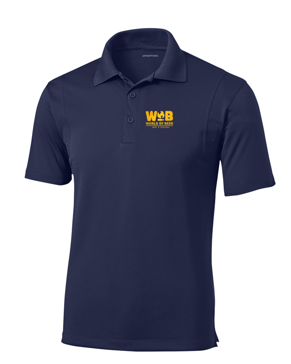 World of Beer Micropique Sport-Wick® Polo