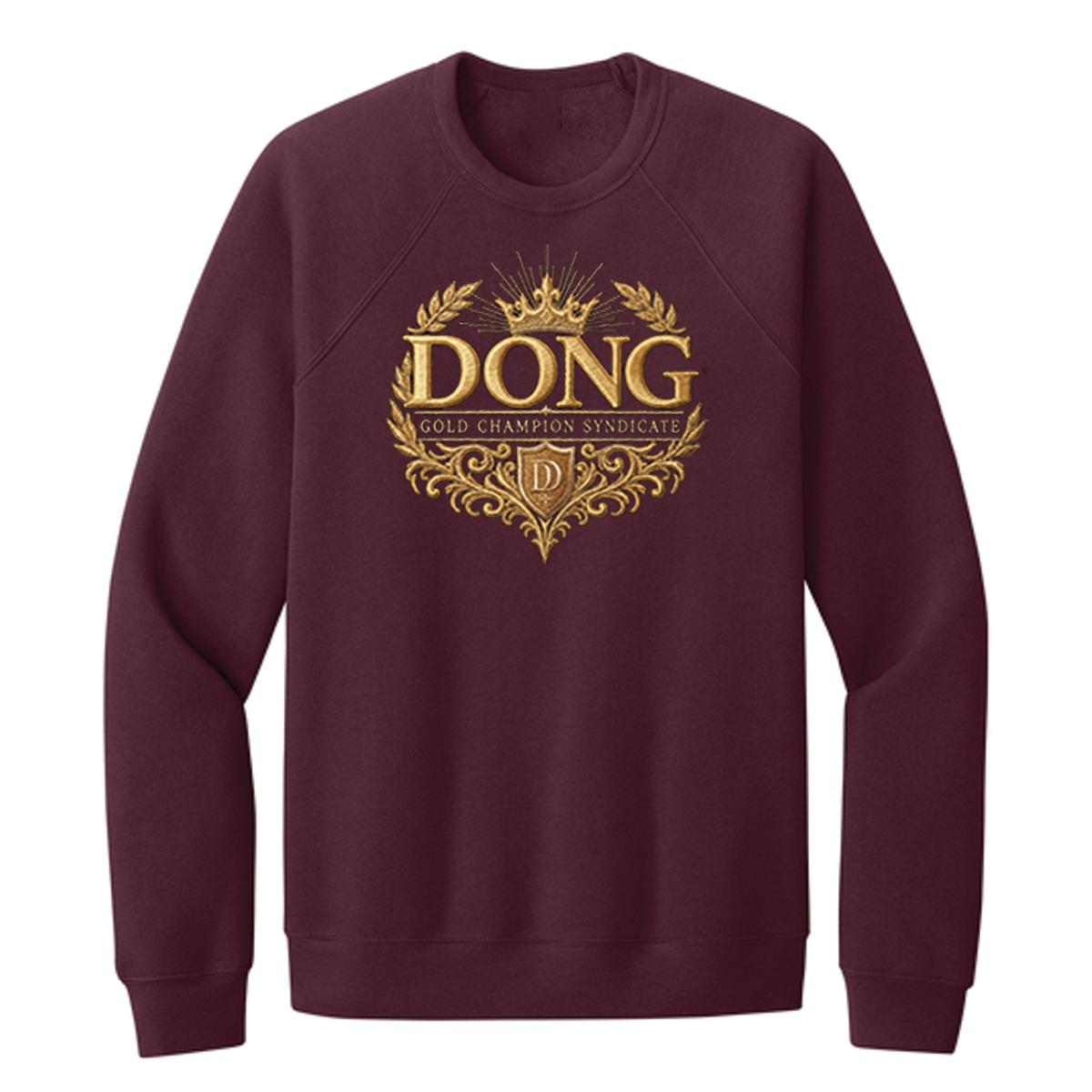 DONG Official Bella Canvas Embroidered Sweatshirt