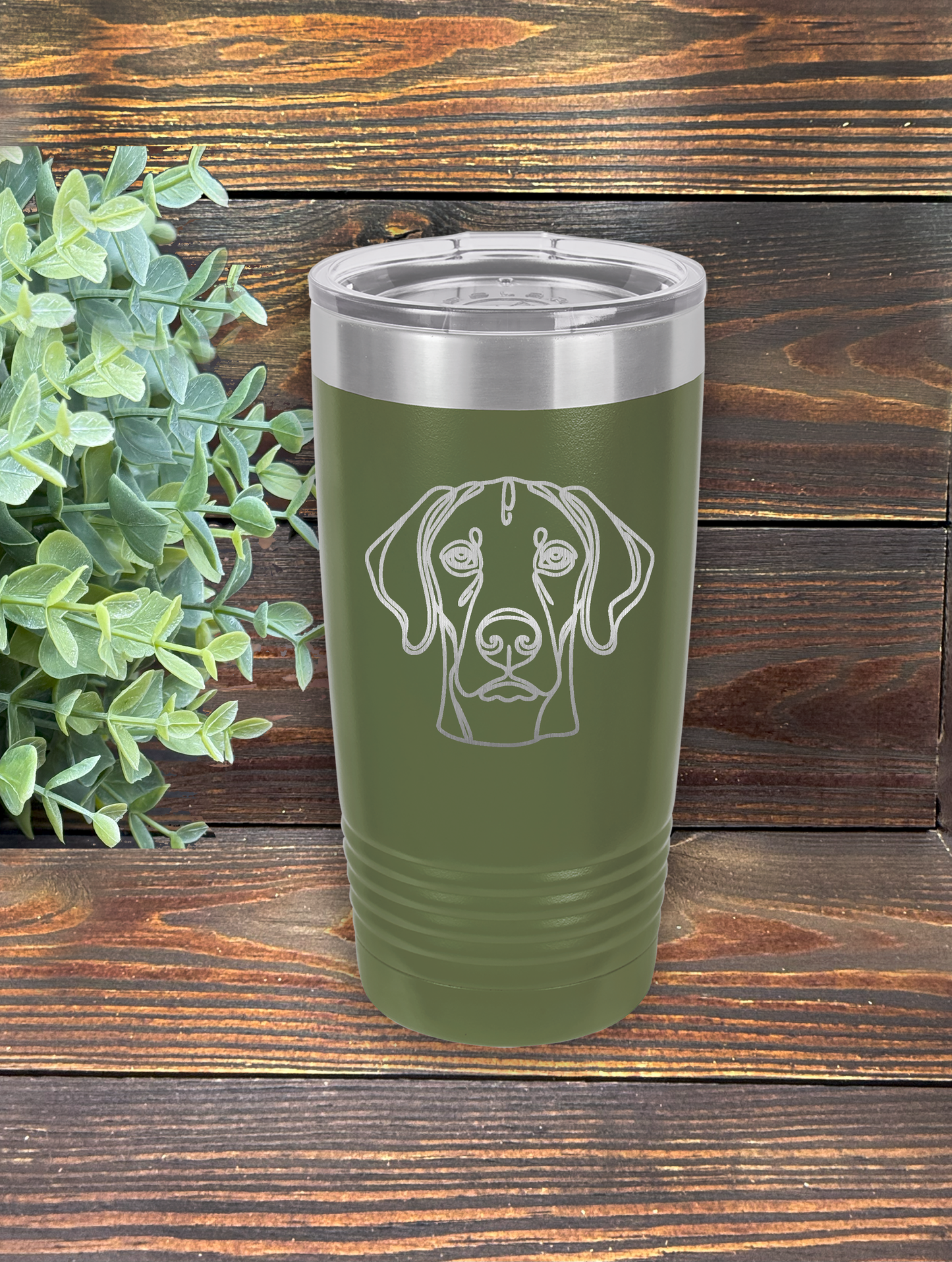 Weimaraner 20 oz. Custom Stainless Steel Polar Camel Travel Mug