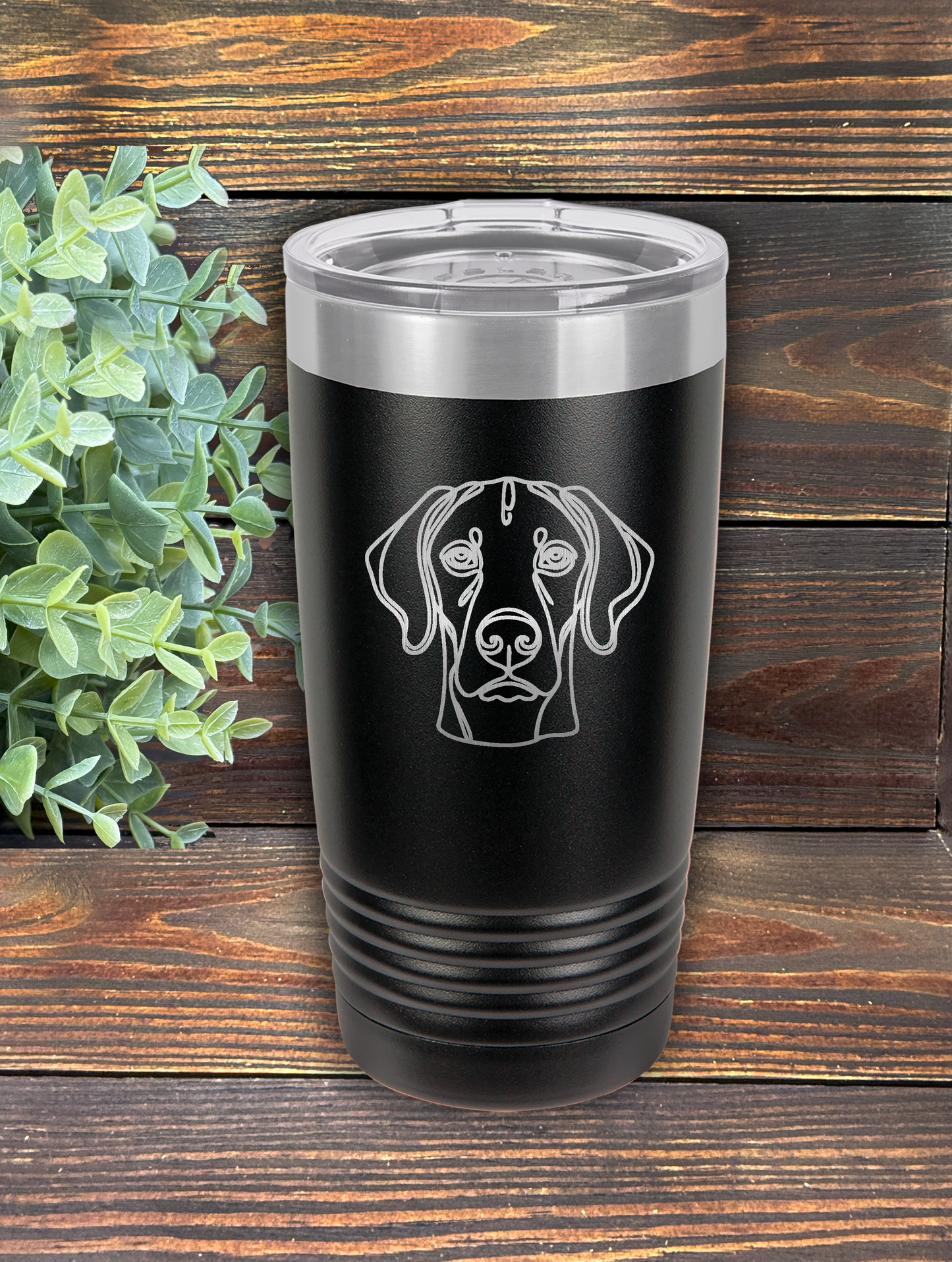 Weimaraner 20 oz. Custom Stainless Steel Polar Camel Travel Mug