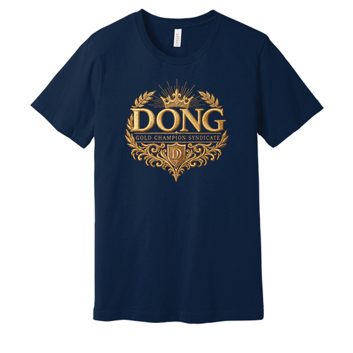 DONG Official Bella Canvas Printed Unisex Heather CVC Short Sleeve Tee