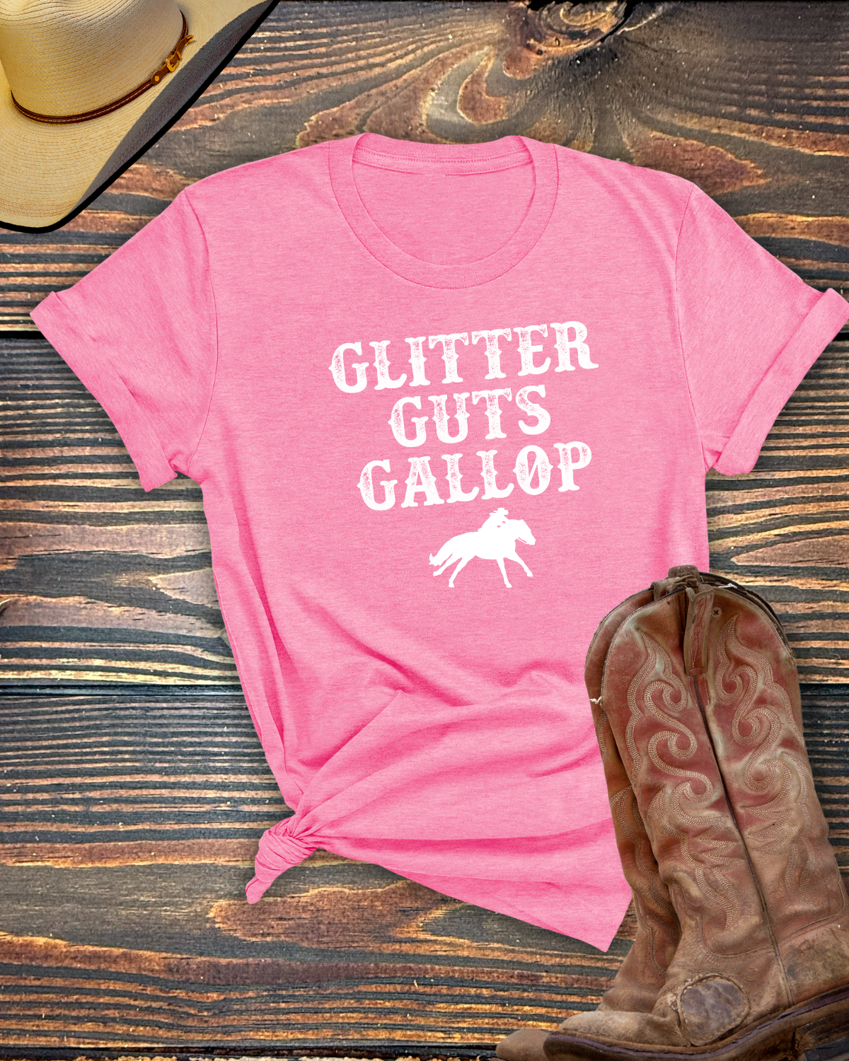 Glitter Guts Gallop Tshirt