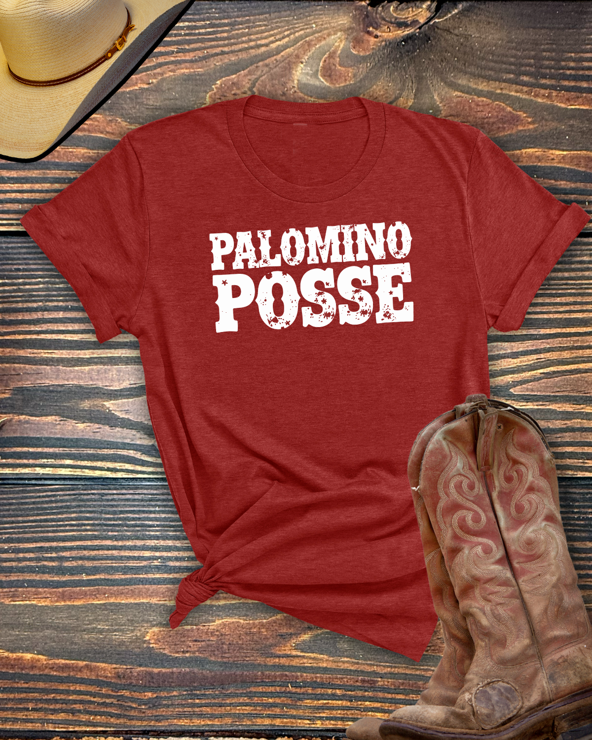 Palomino Posse Tshirt - Equine Devine