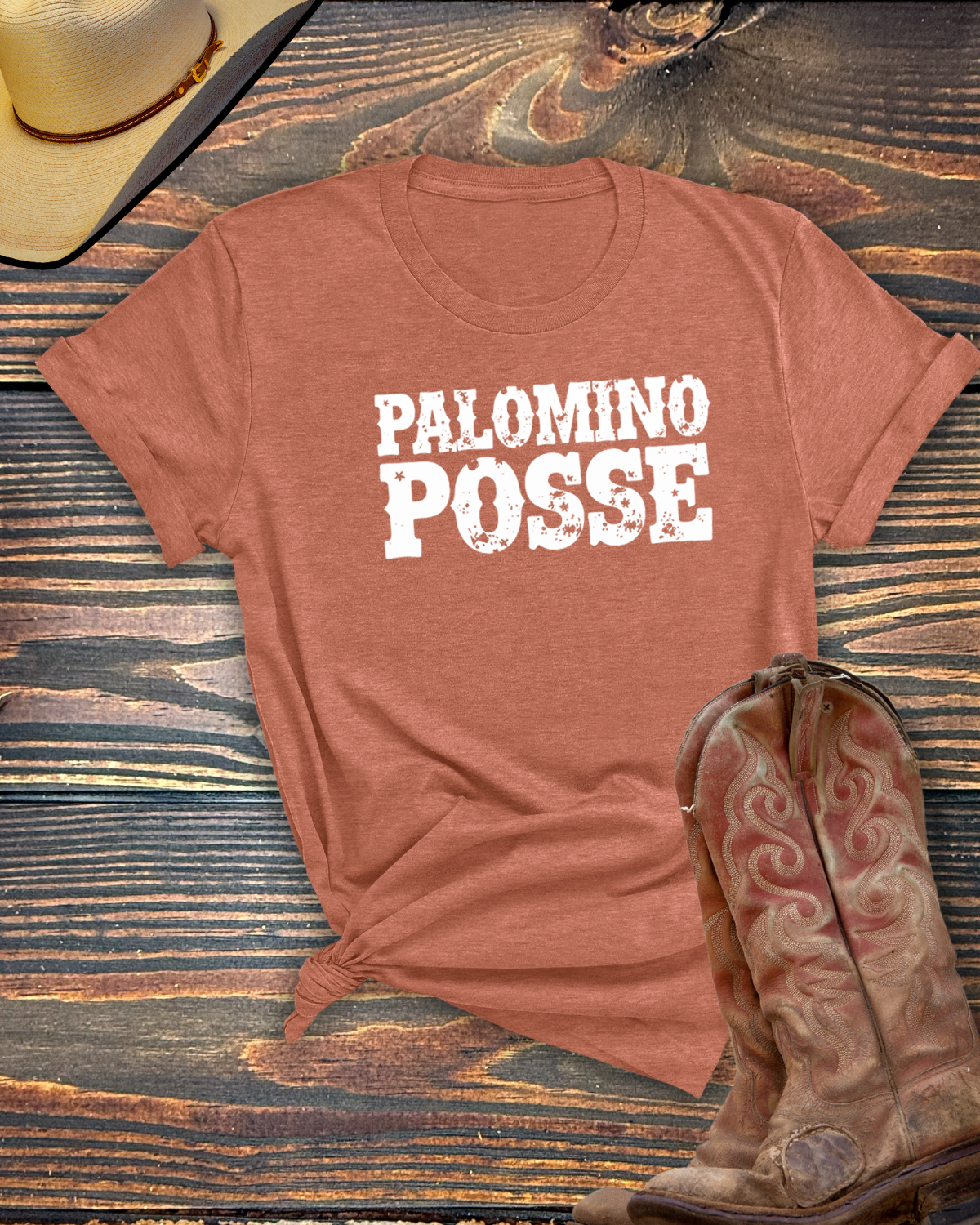 Palomino Posse Tshirt - Equine Devine
