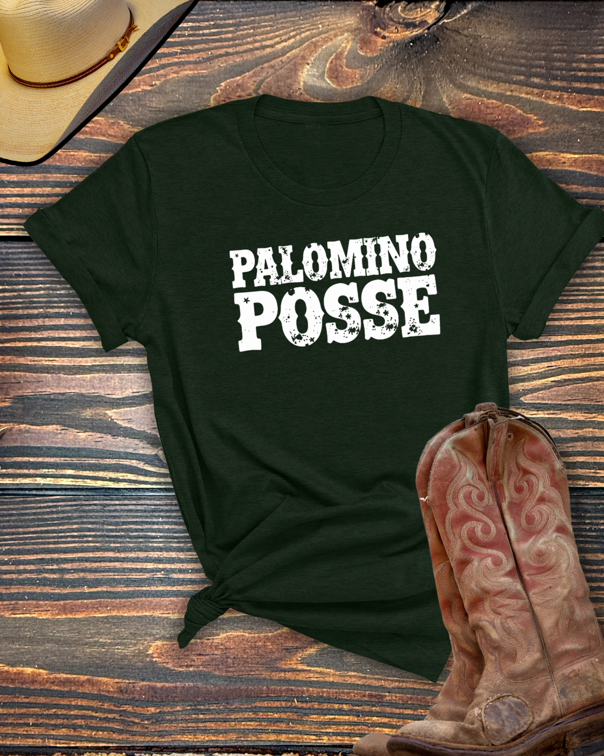 Palomino Posse Tshirt - Equine Devine