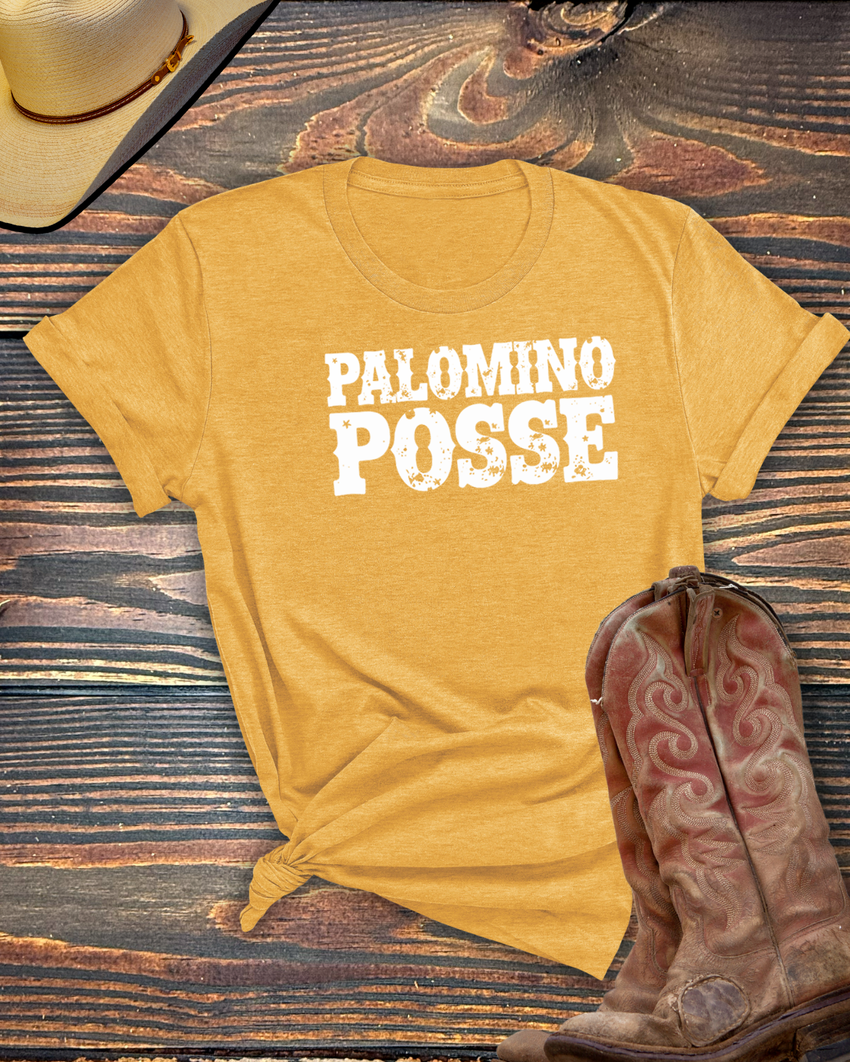 Palomino Posse Tshirt - Equine Devine