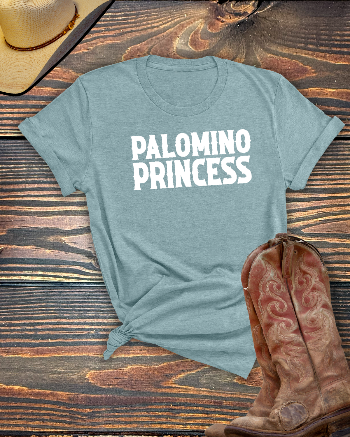 Palomino Princess Tshirt - Equine Devine