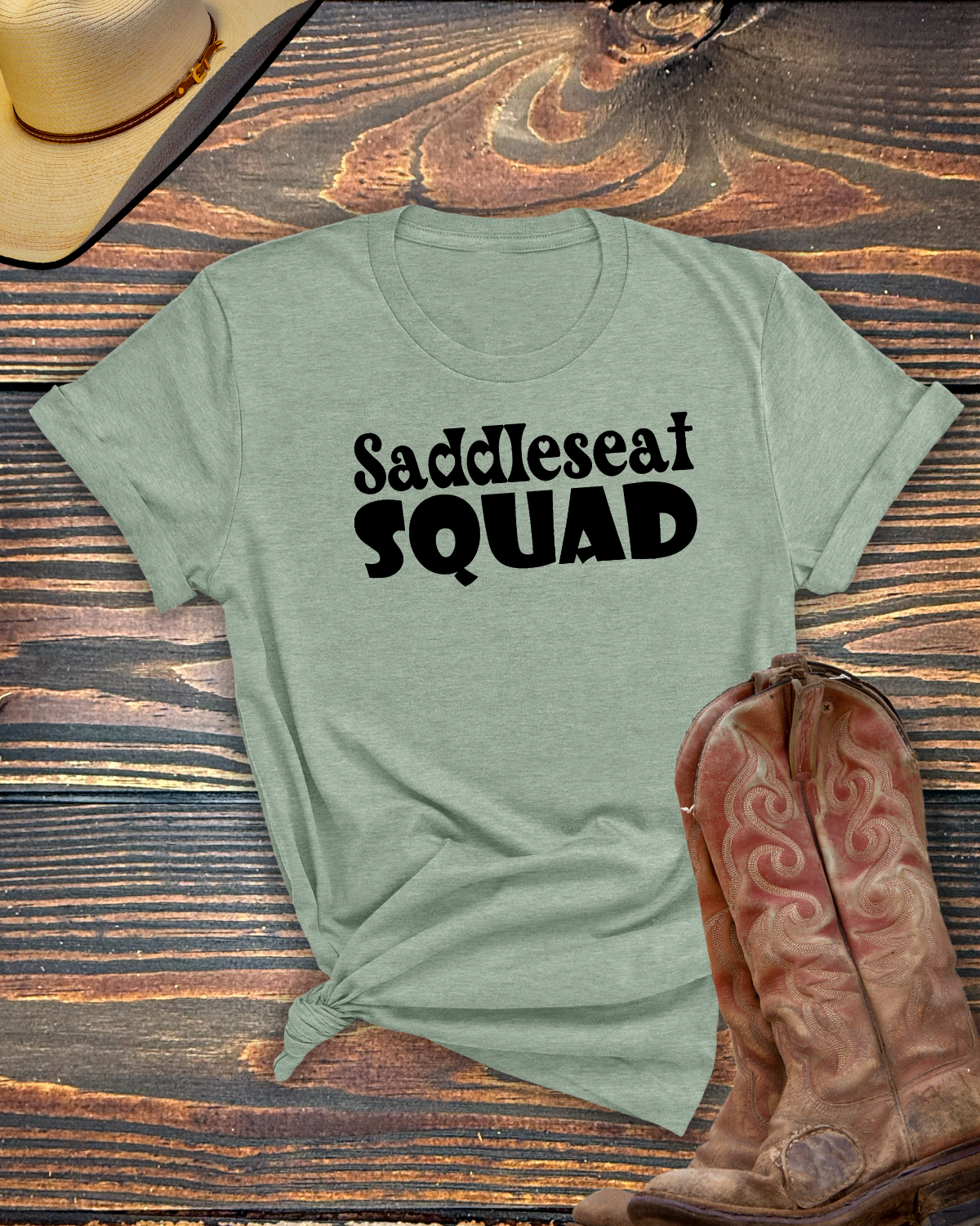 Saddleseat Squad Tshirt - Equine Devine