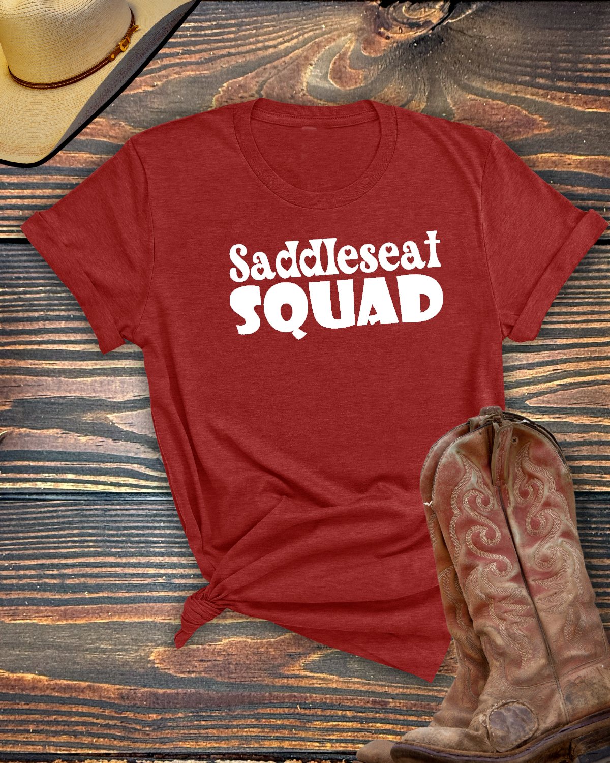 Saddleseat Squad Tshirt - Equine Devine