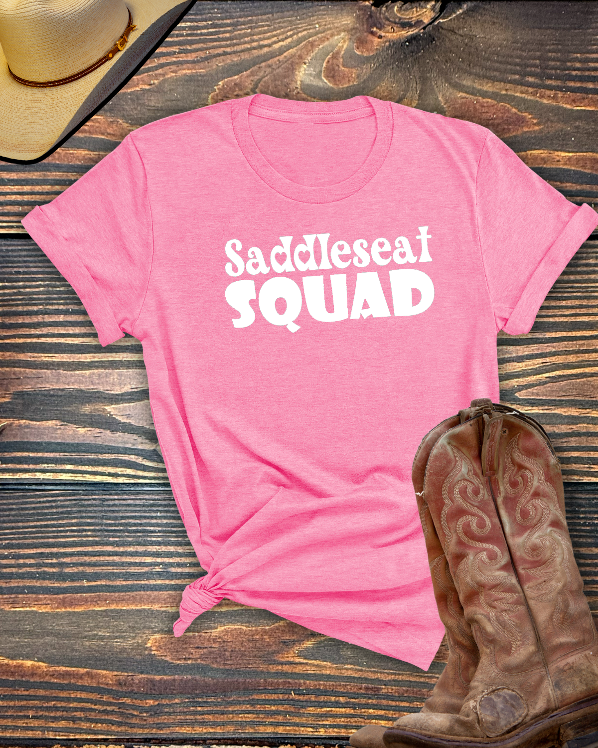 Saddleseat Squad Tshirt - Equine Devine