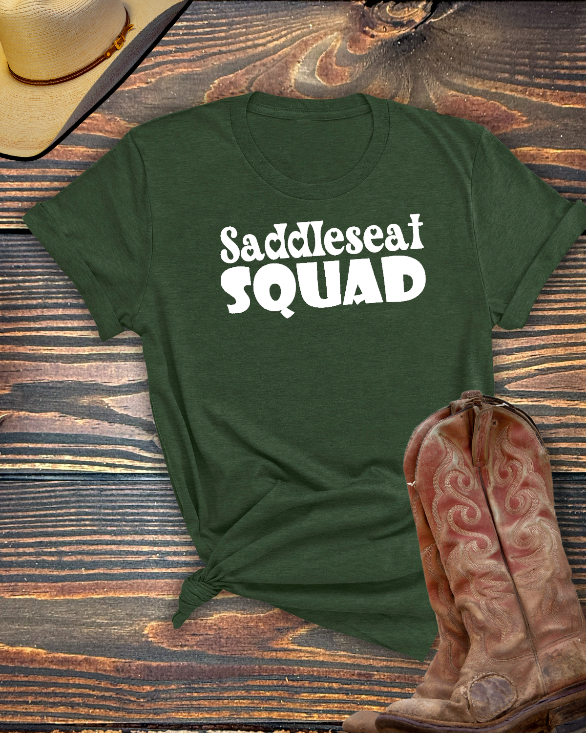 Saddleseat Squad Tshirt - Equine Devine
