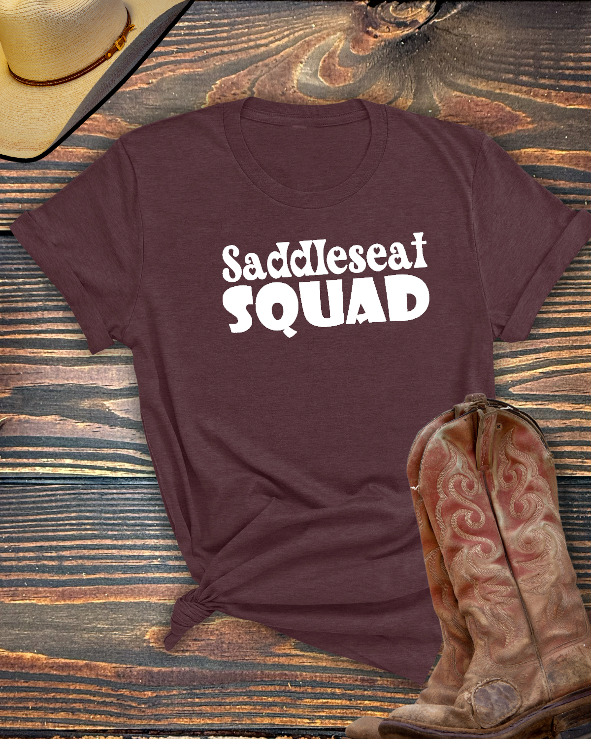 Saddleseat Squad Tshirt - Equine Devine