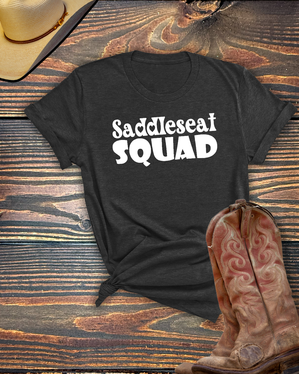 Saddleseat Squad Tshirt - Equine Devine