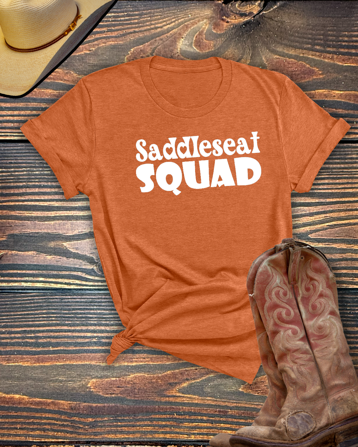 Saddleseat Squad Tshirt - Equine Devine