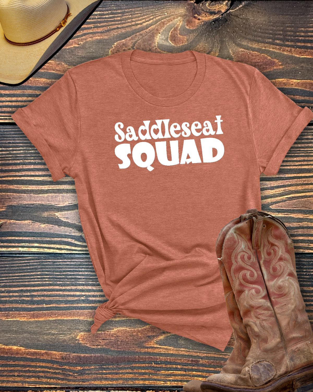 Saddleseat Squad Tshirt - Equine Devine