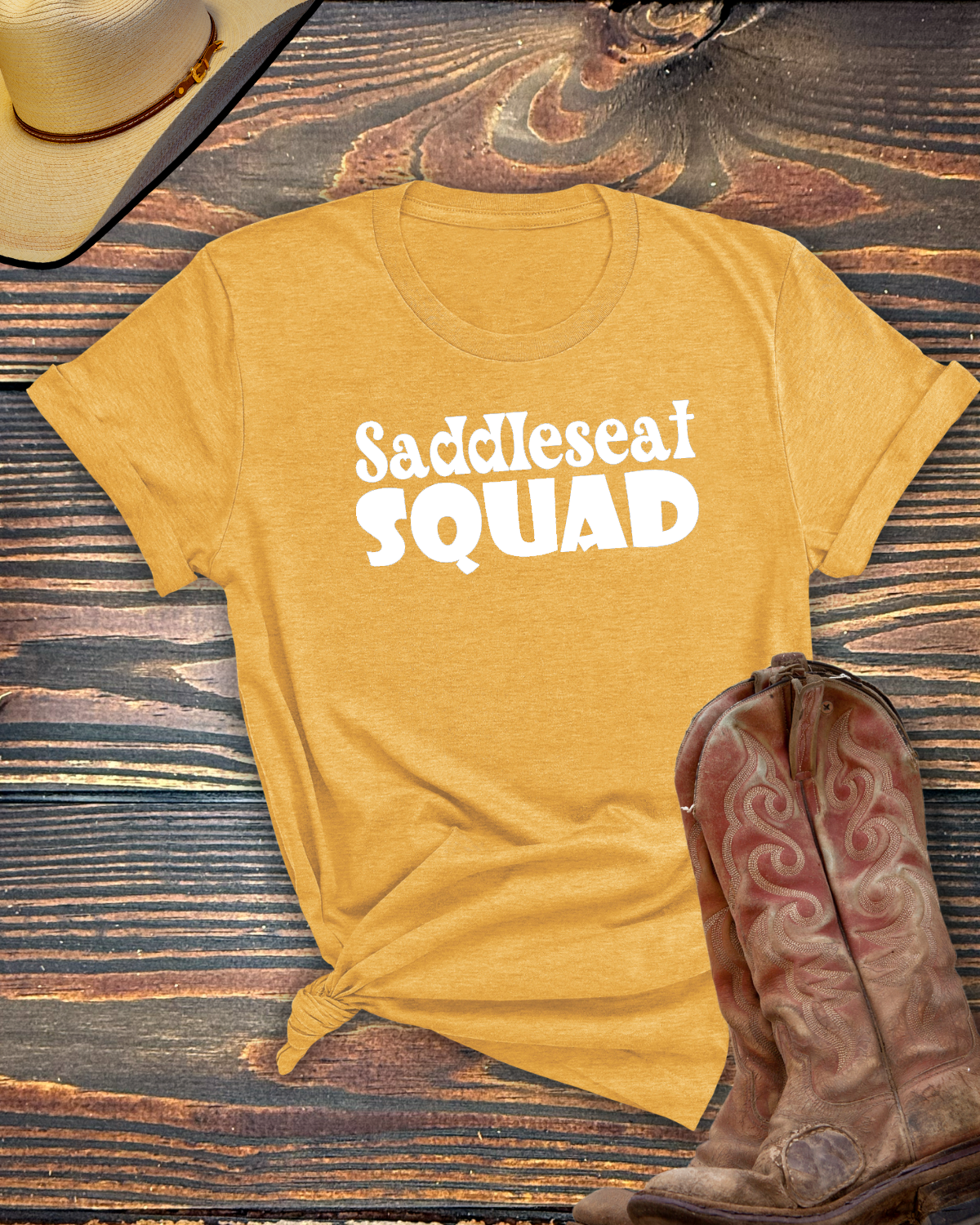 Saddleseat Squad Tshirt - Equine Devine