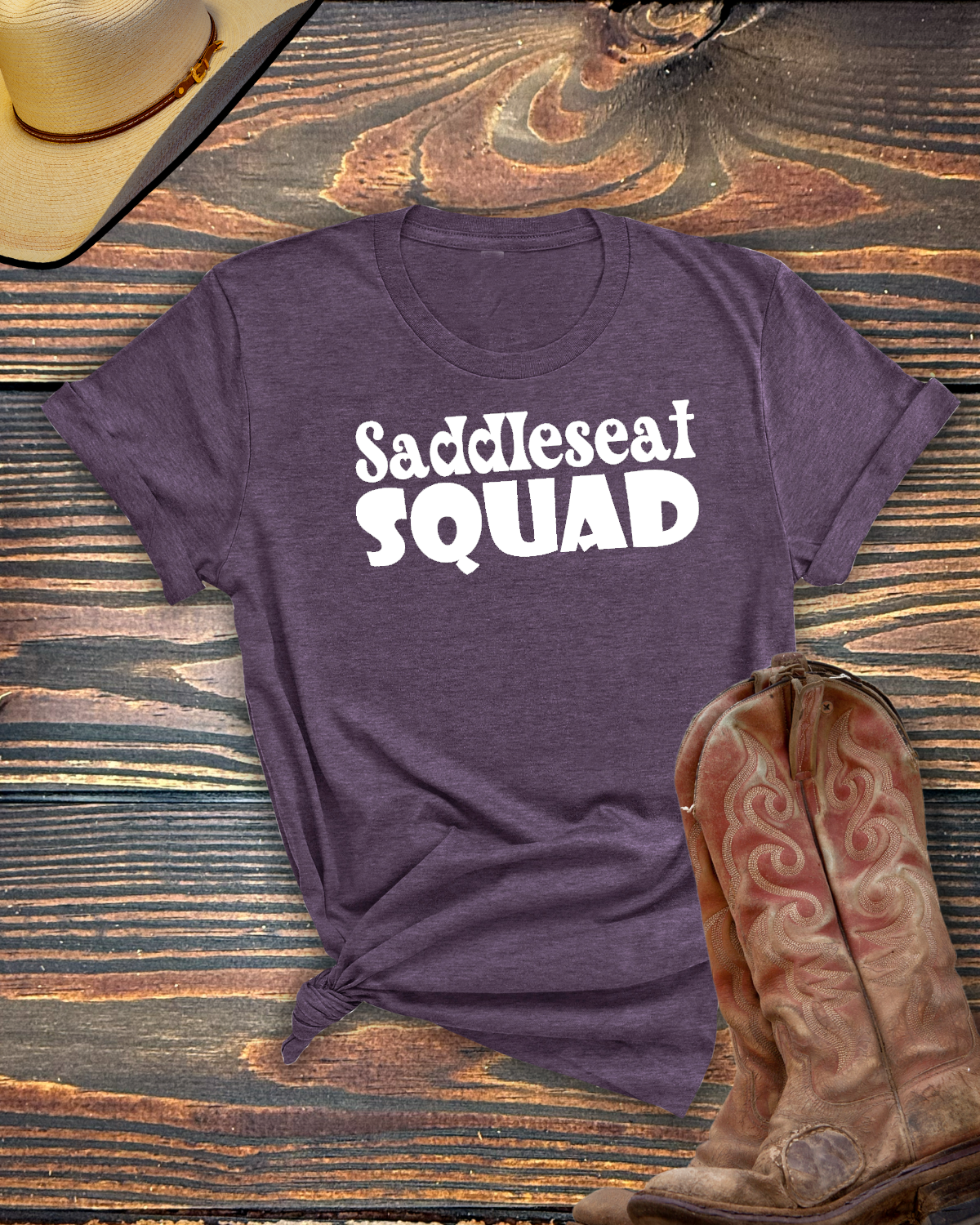 Saddleseat Squad Tshirt - Equine Devine