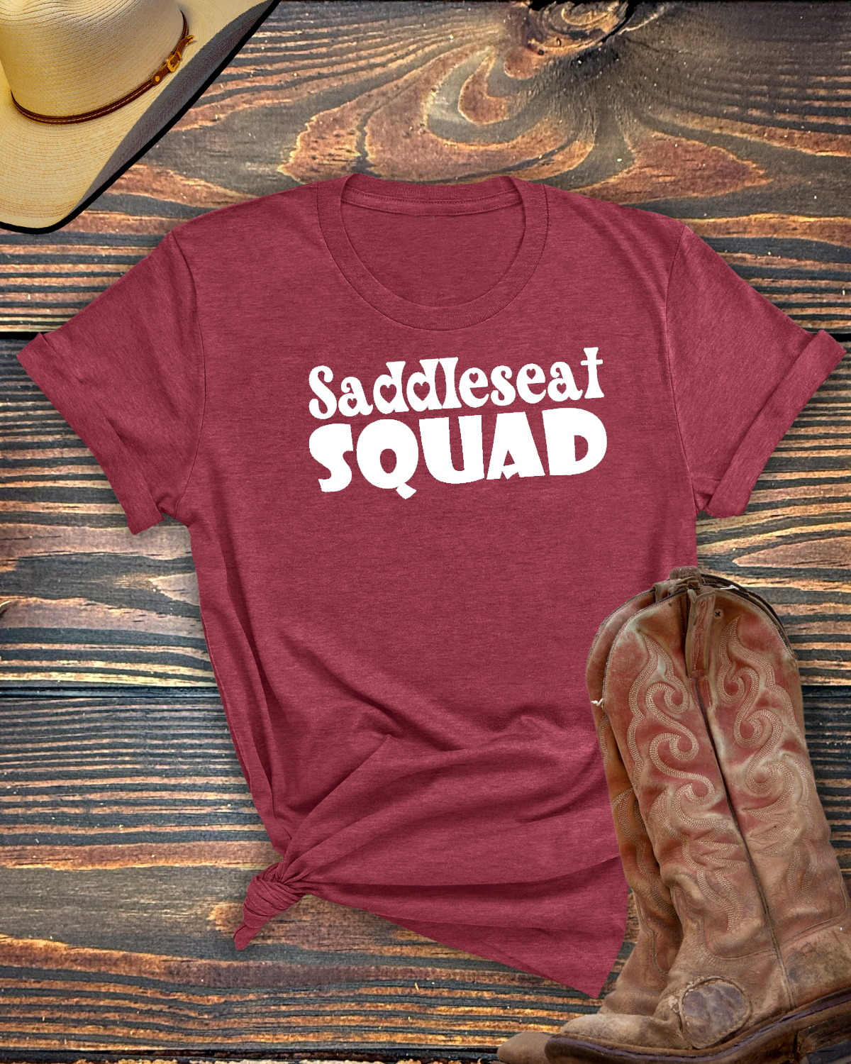 Saddleseat Squad Tshirt - Equine Devine