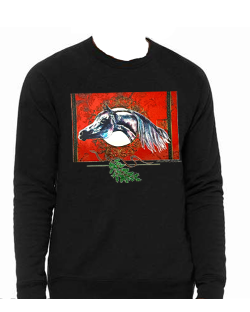LIMITED EDITION HOLIDAY ARABIAN by Summer Frost Crewneck Sweatshirt