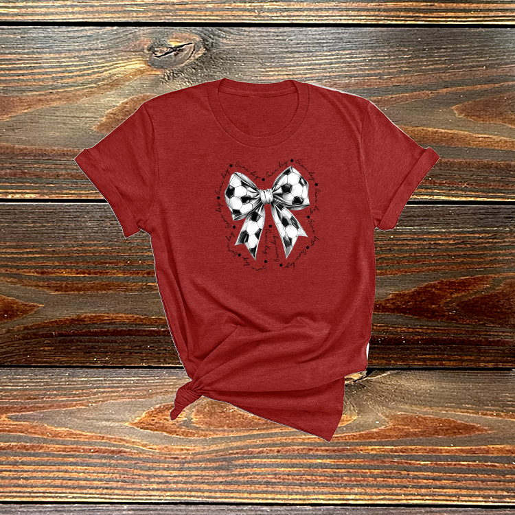 Soccer Ribbon Game Day Tee