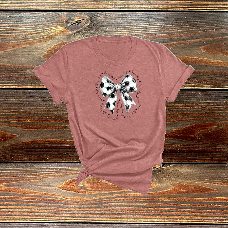 Soccer Ribbon Game Day Tee