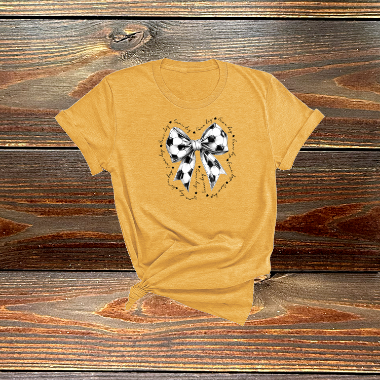 Soccer Ribbon Game Day Tee