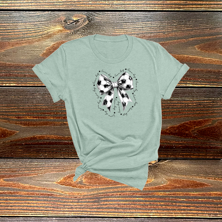Soccer Ribbon Game Day Tee
