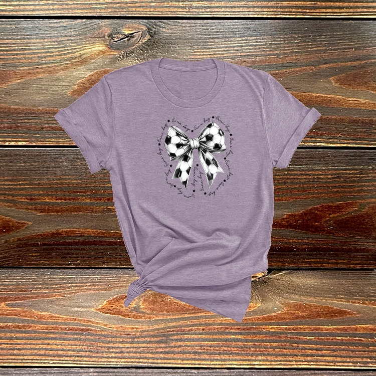 Soccer Ribbon Game Day Tee