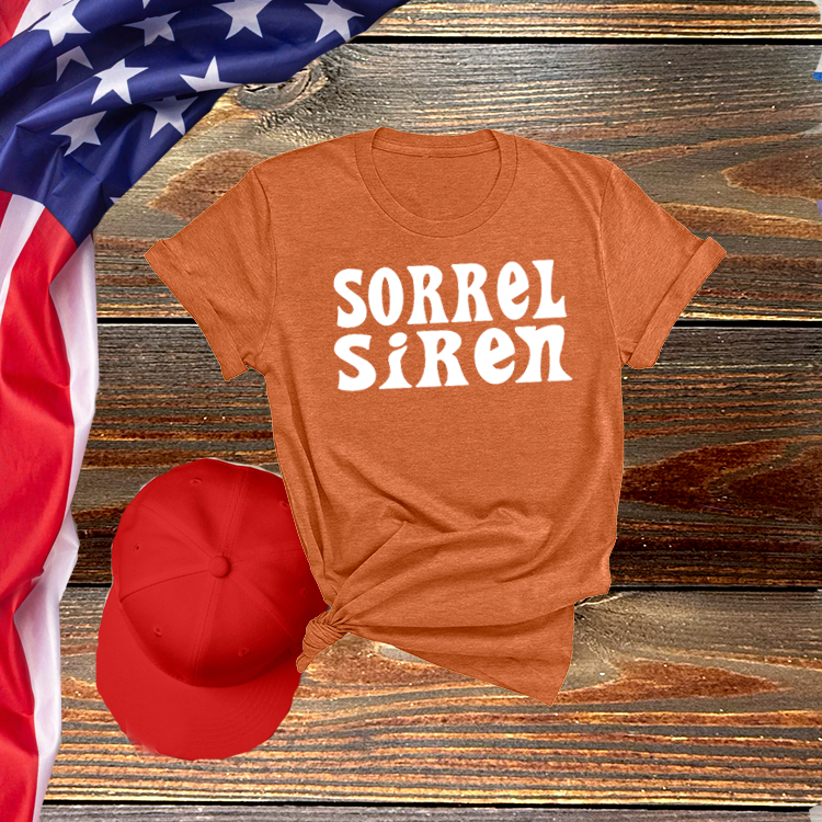 Sorrel Siren Tshirt - Equine Devine