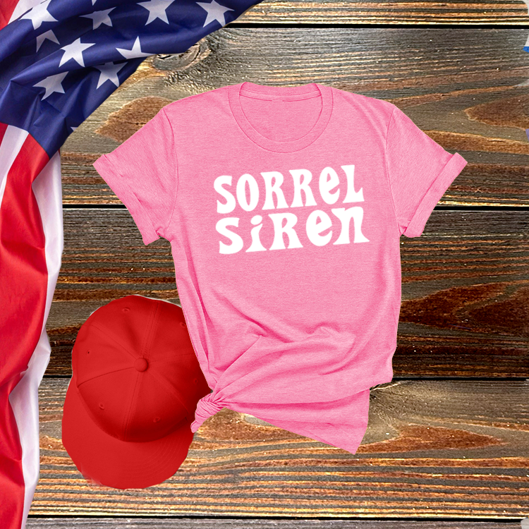 Sorrel Siren Tshirt - Equine Devine