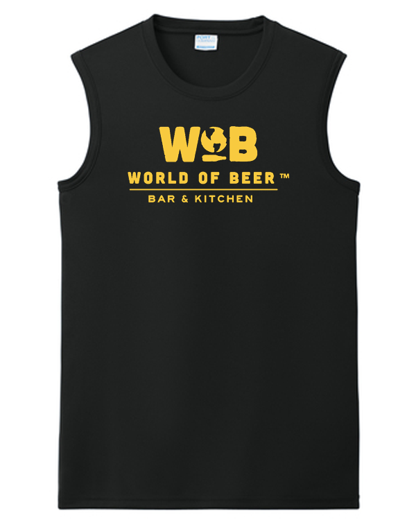 World of Beer Performance Sleeveless Tee