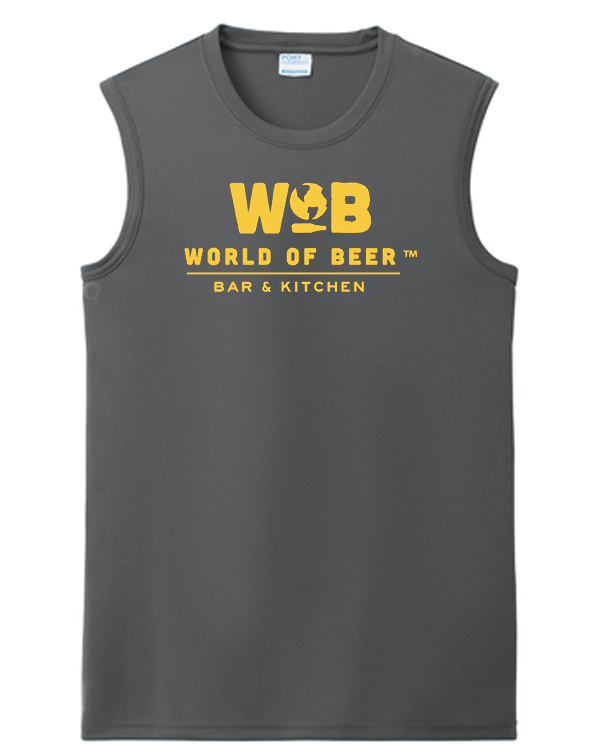 World of Beer Performance Sleeveless Tee
