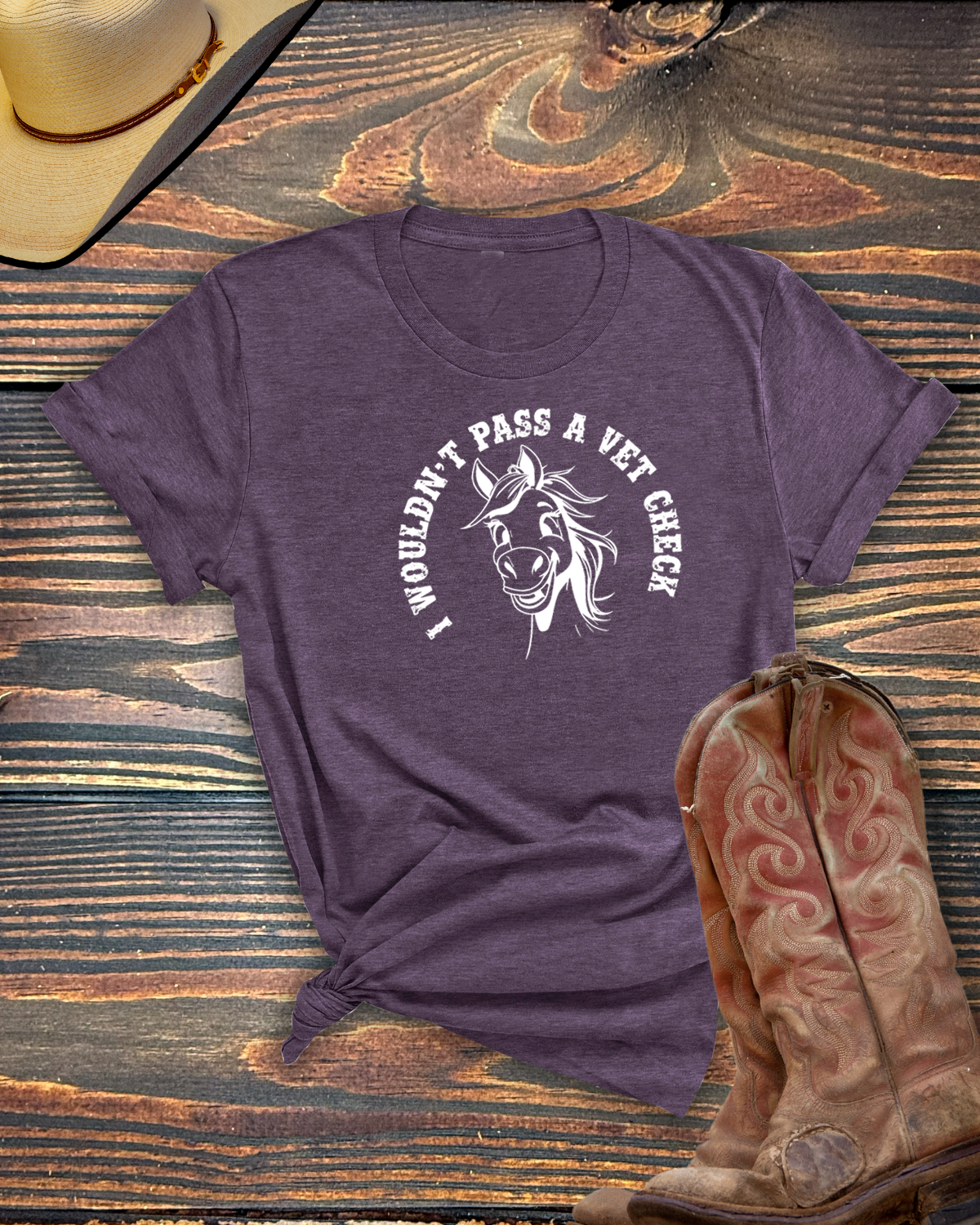 Wouldn't Pass a Vet Check- Equine Devine