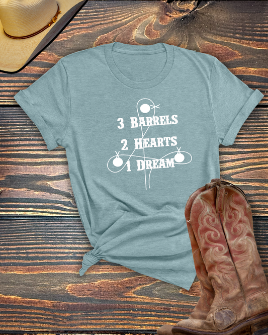 3 Barrels 2 Hearts 1Dream