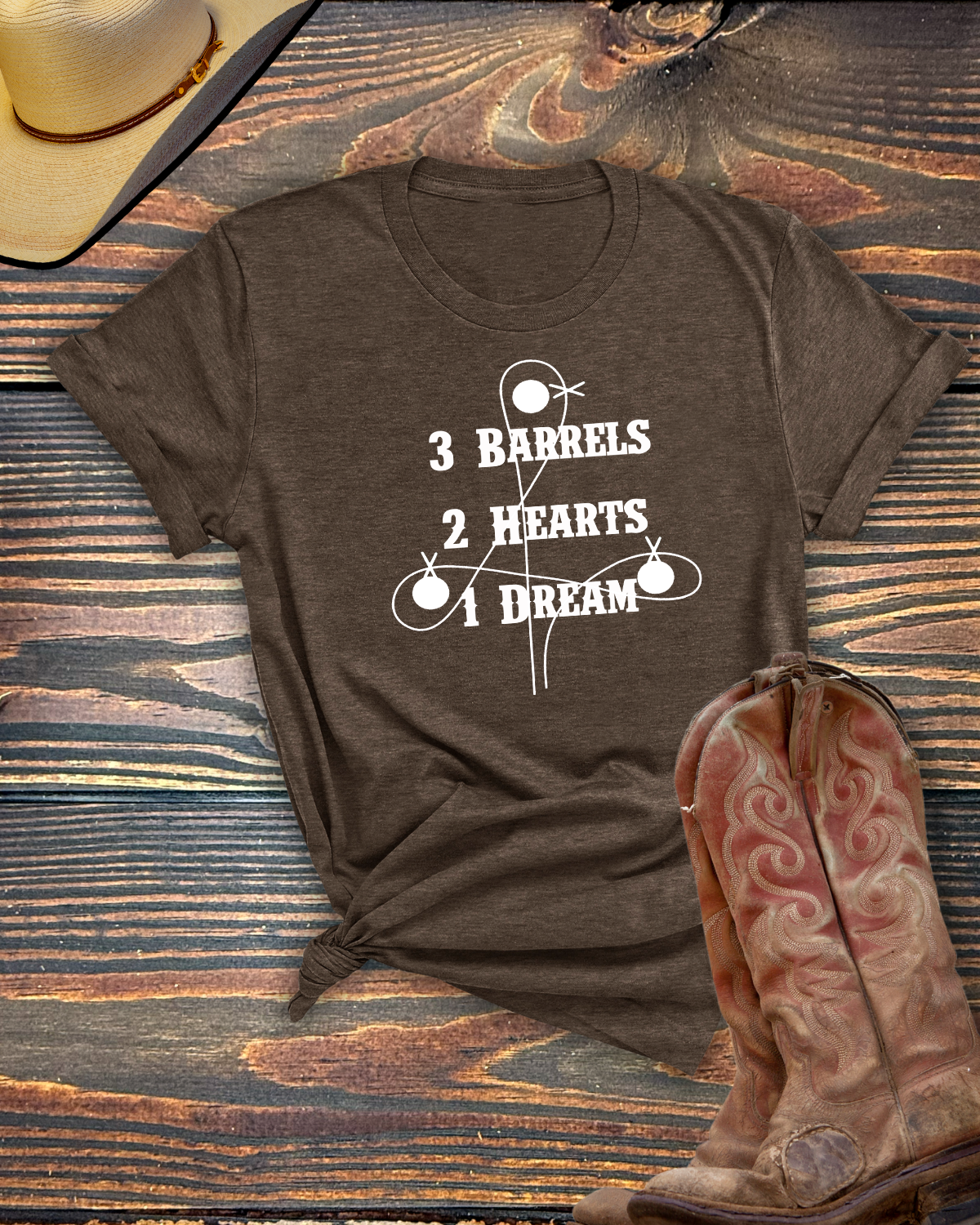3 Barrels 2 Hearts 1Dream