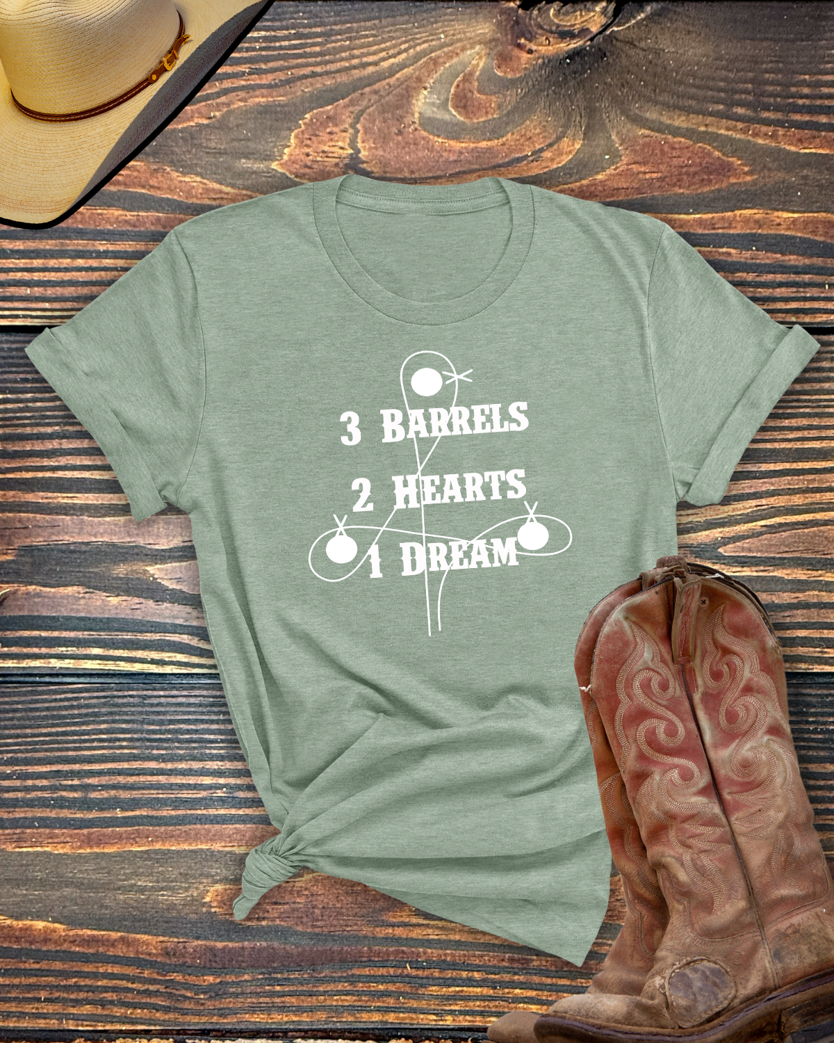 3 Barrels 2 Hearts 1Dream