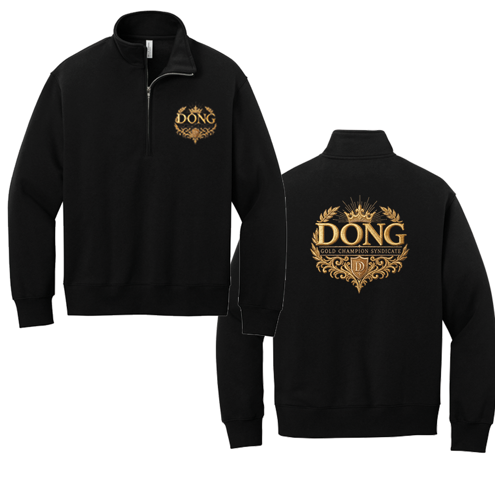 DONG Official Bella Canvas 1/2 Zip Sweatshirt
