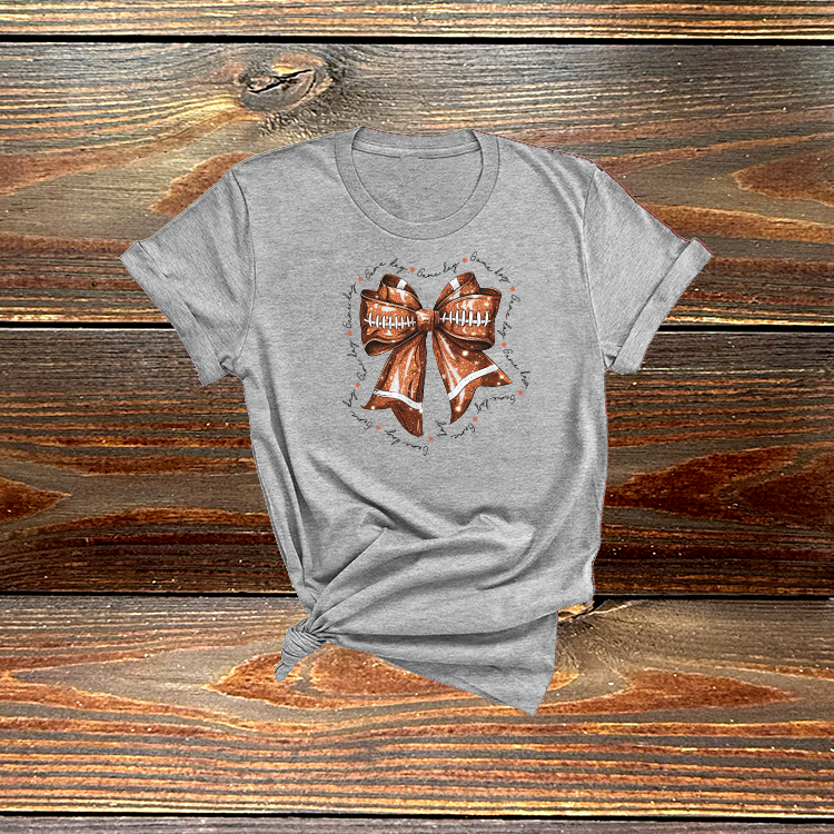 Football Ribbon Game Day Tee