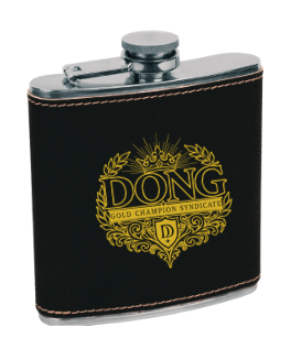 DONG Official Leatherette Flask