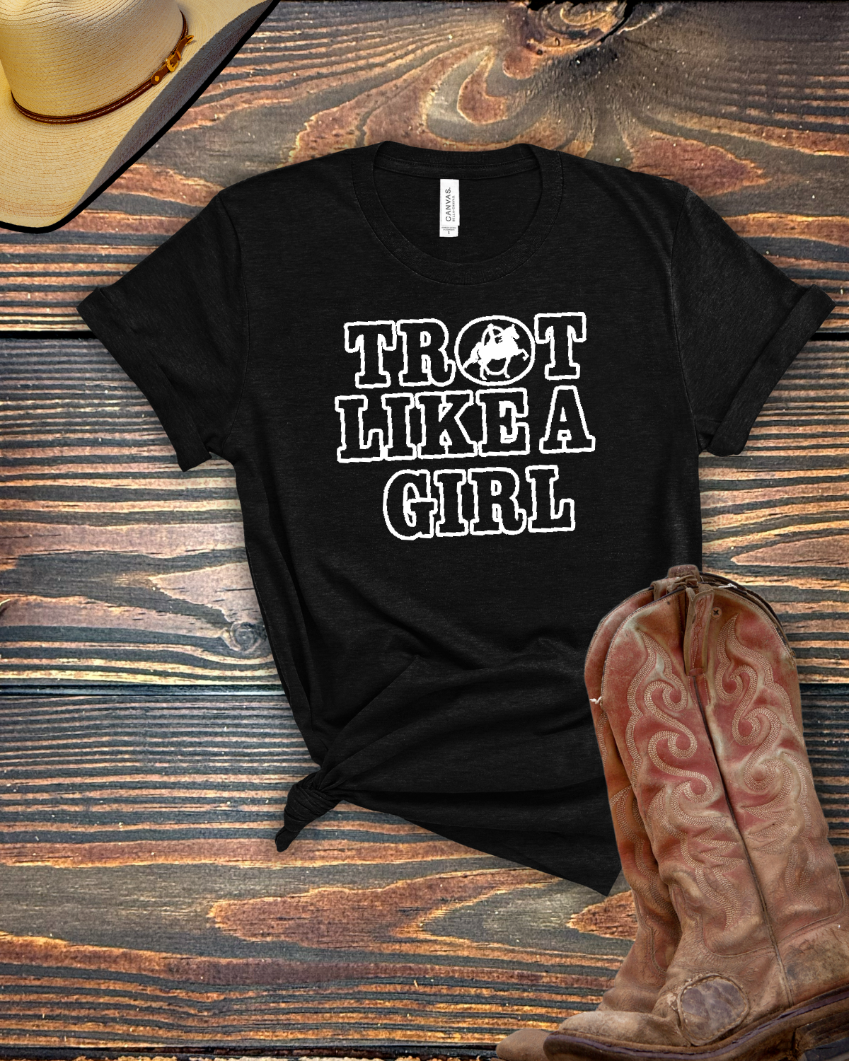Trot Like A Girl - Saddleseat Edition